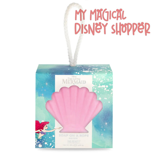 The Little Mermaid Shell Soap on a Rope