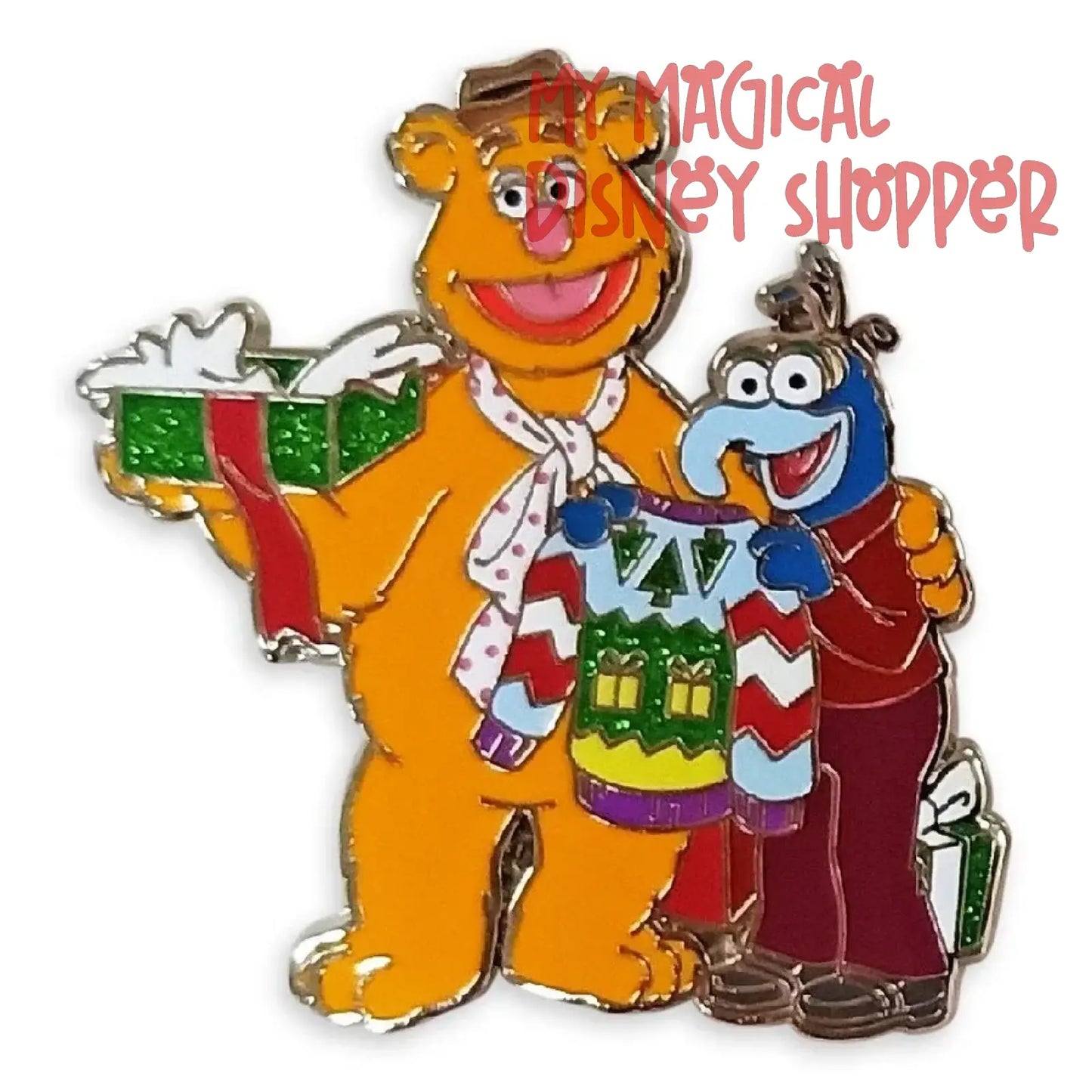 The Muppets Fozzie And Gonzo Holiday Pin
