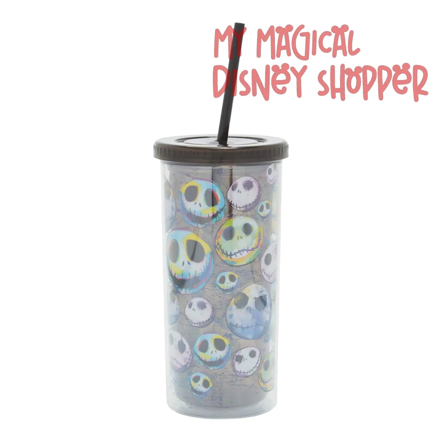 The Nightmare Before Christmas Jack Skellington Colorful Acrylic Travel Cup
