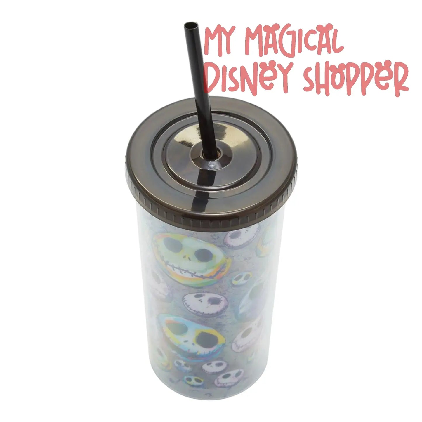 The Nightmare Before Christmas Jack Skellington Colorful Acrylic Travel Cup