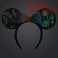 The Three Caballeros Glow-in-the-Dark Loungefly Ear Headband with Removable Bow – EPCOT