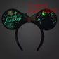 The Three Caballeros Glow-in-the-Dark Loungefly Ear Headband with Removable Bow – EPCOT