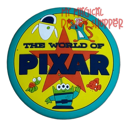 The World of Pixar Magnet - Eve, Remy, Little Green Man, Finding Nemo, Squirt