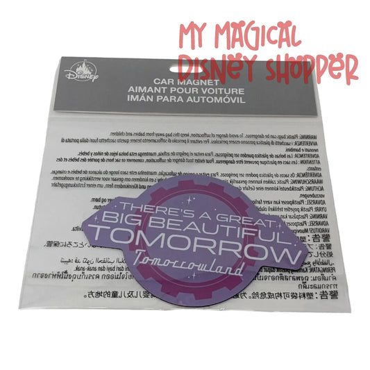 There's A Great Big Beautiful Tomorrow Car Magnet