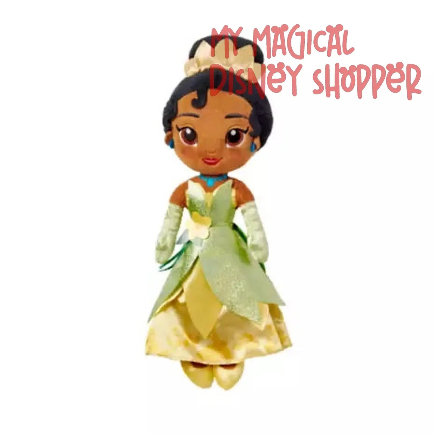 Princess Tiana Plush – Disney’s The Princess and the Frog (14") 👑🐸✨