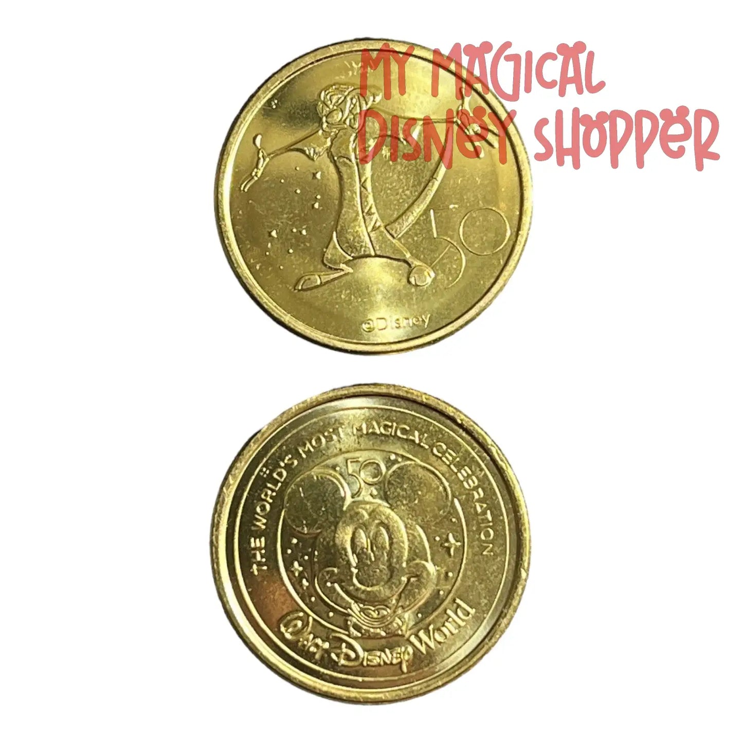 Timon Walt Disney World 50th Gold Medallion