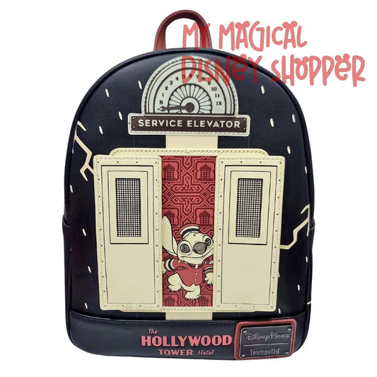 Tower of Terror Elevator Disney Parks Loungefly Mini Backpack
