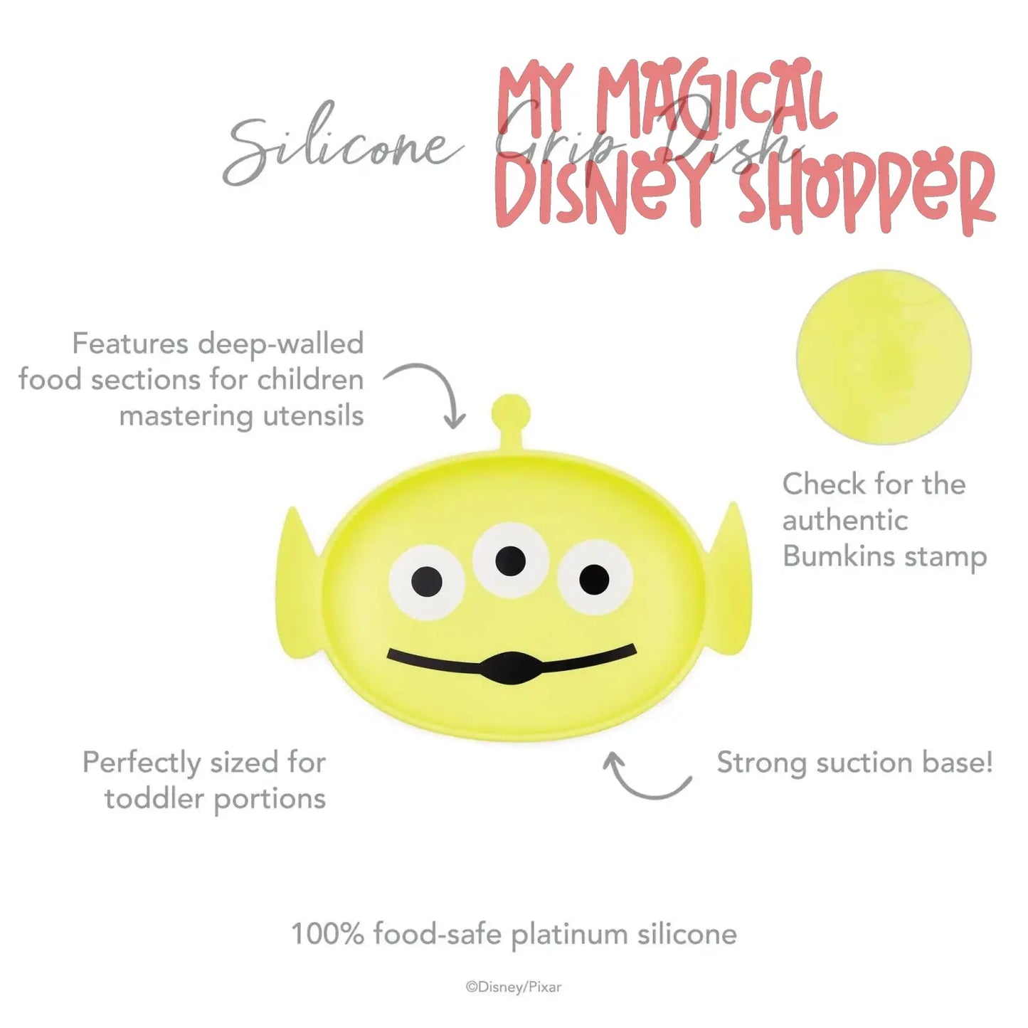 Toy Story Alien Silicone Grip Dish