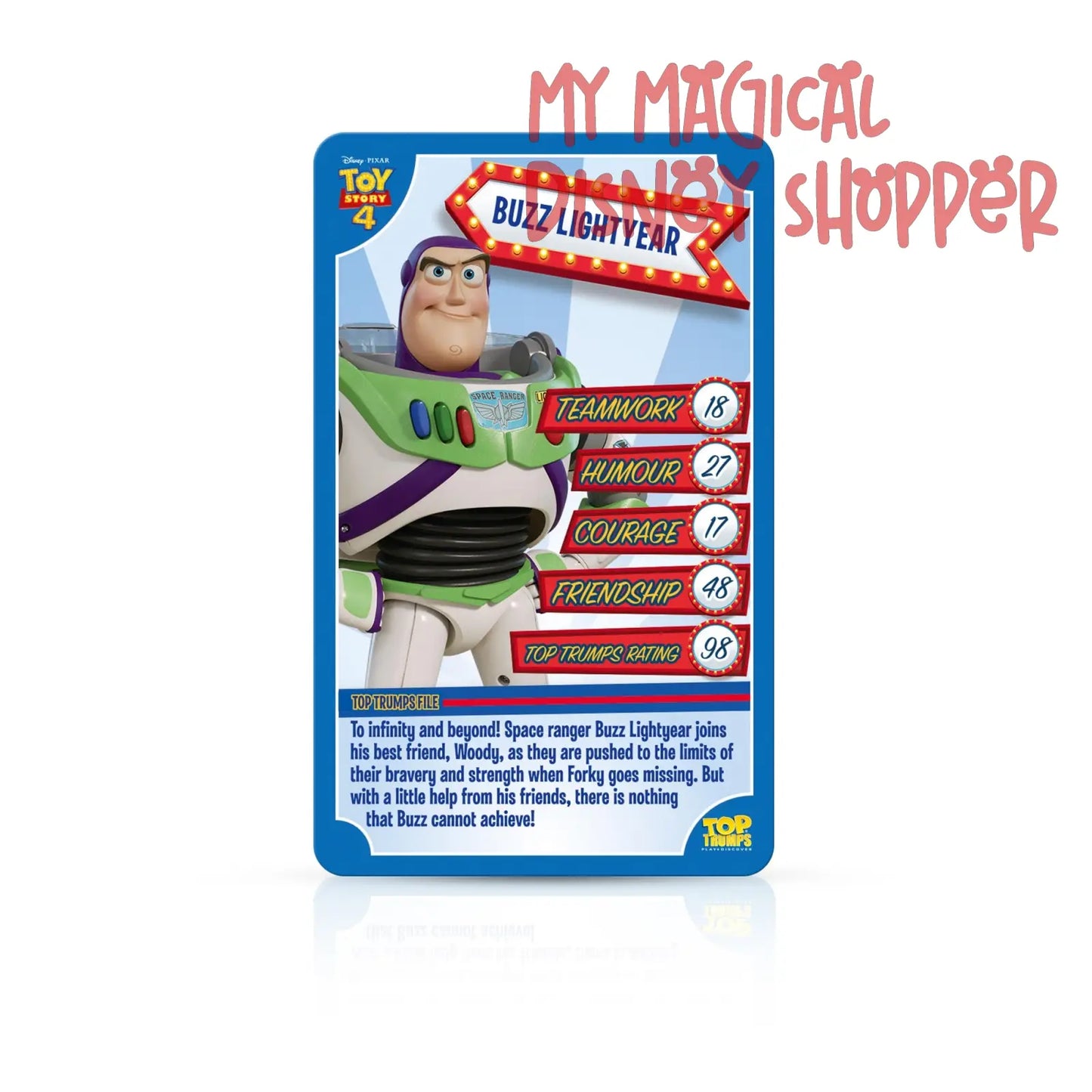 Toy Story Top Trumps Card Game