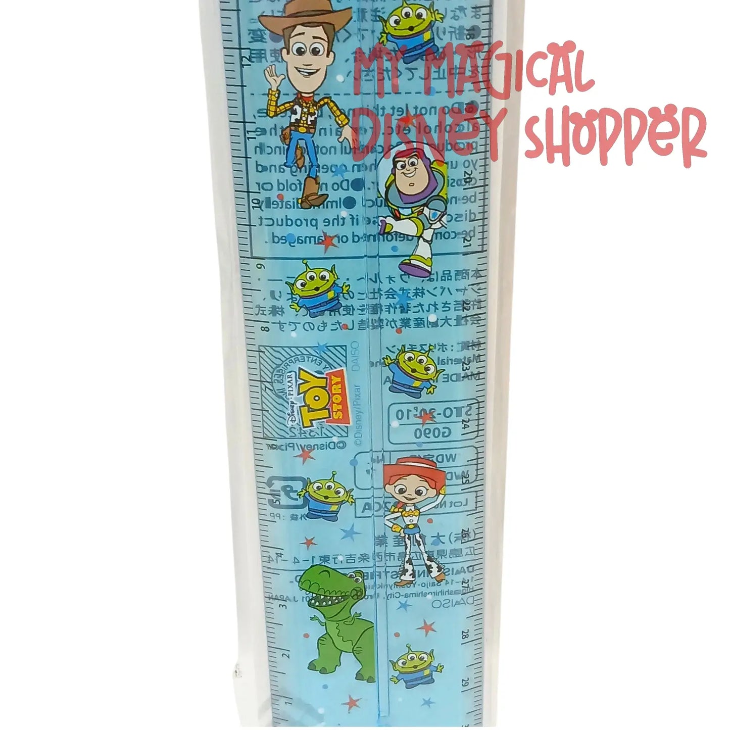 Toy Story with Protractor 30cm Folding Ruler