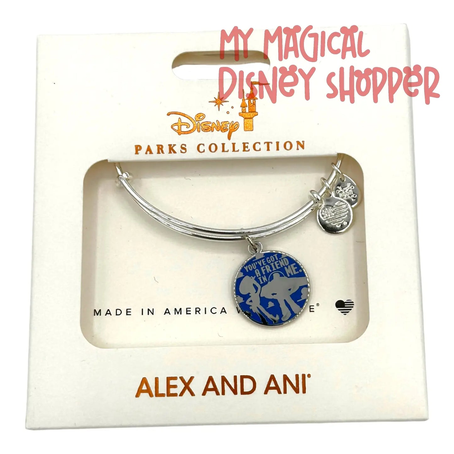 Toy Story Woody and Buzz Disney Alex And Ani Bracelet - You've Got a Friend in Me