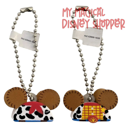 Toy Story Woody Keychain - Disney Foam Ear Hat Series