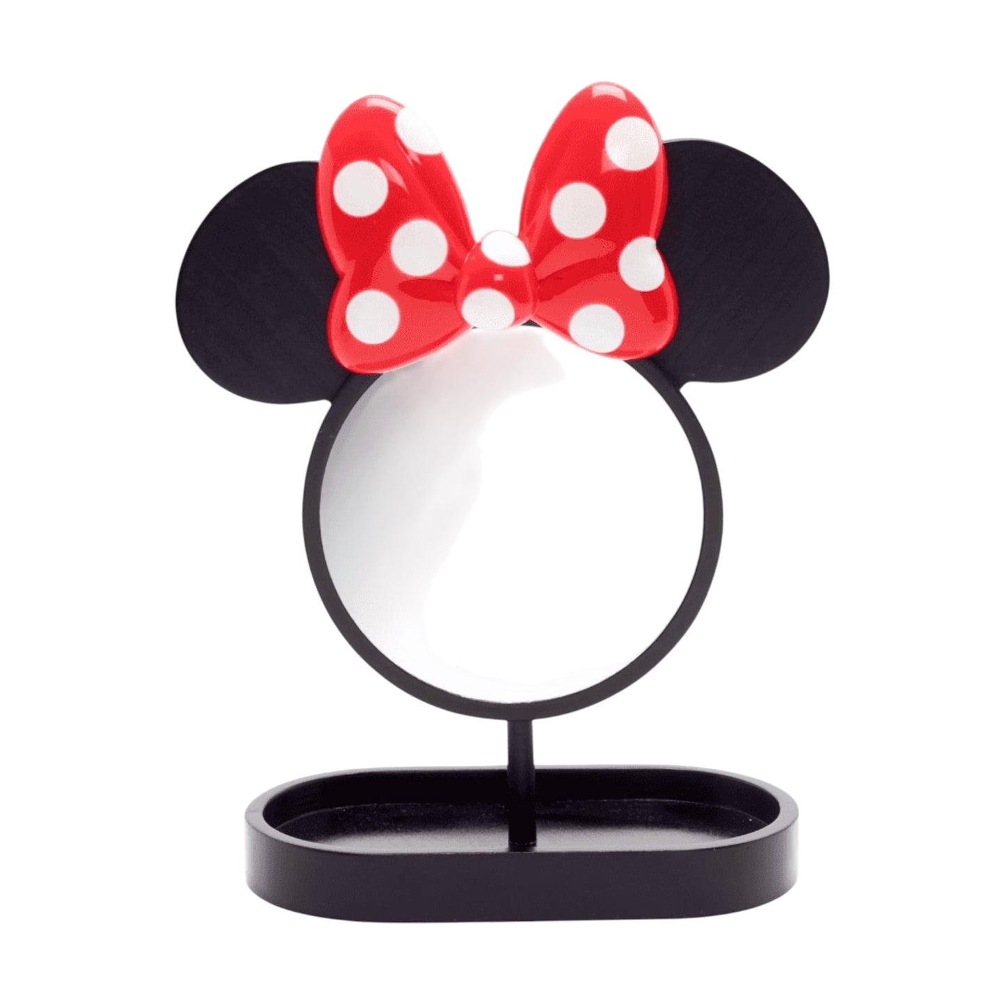 Minnie Mouse Icon Standing Mirror with Tray 🎀✨