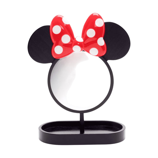 Minnie Mouse Icon Standing Mirror with Tray 🎀✨