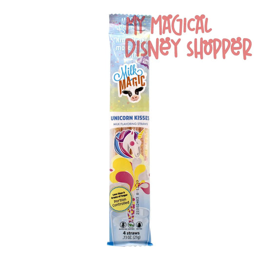 Tutti Frutti Unicorn Kisses Milk Magic Straws