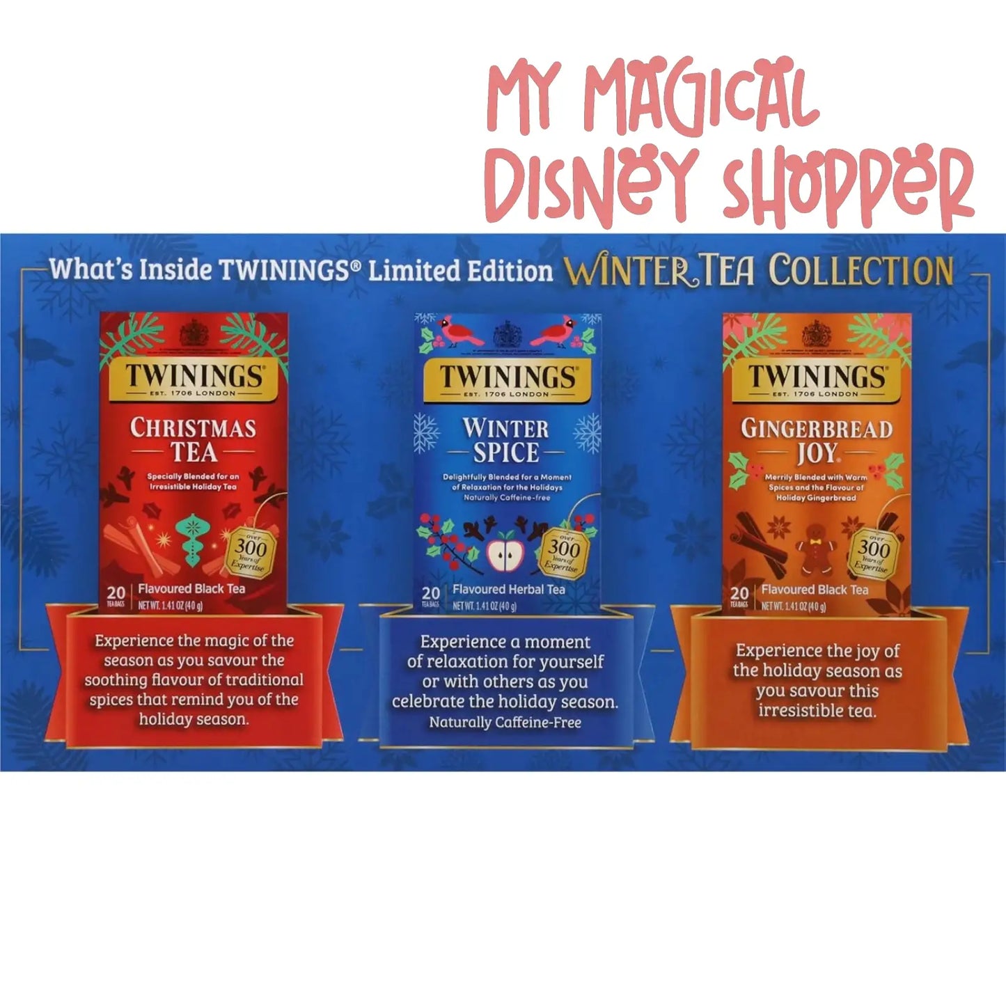 Twinings Winter Tea Collection: Limited Edition Holiday Gift Box