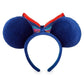 Minnie Mouse Rainbow Rhinestone Striped Ears Headband