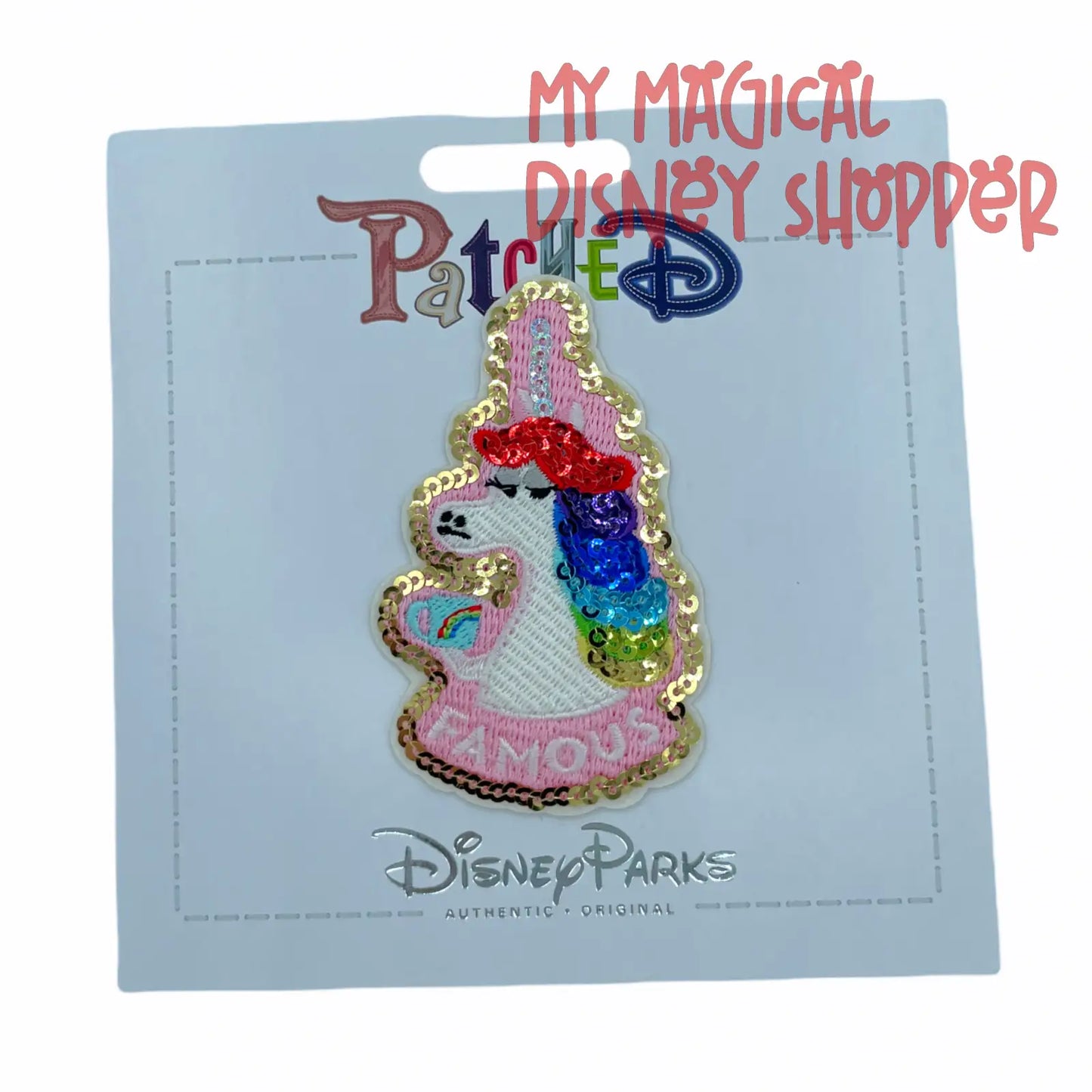 Unicorn Famous - Inside Out - Rainbow PatcheD