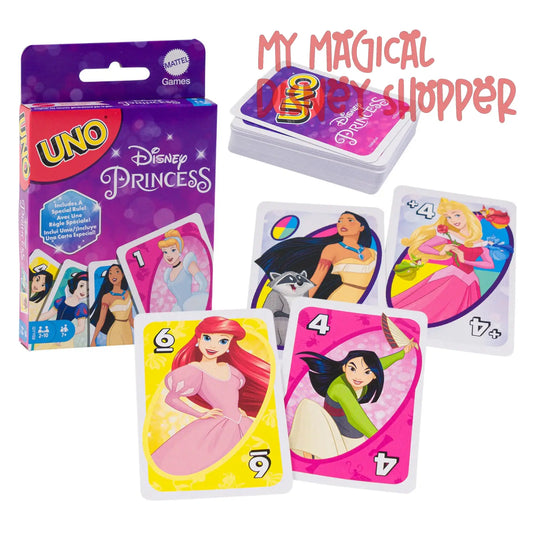 Uno Disney Princess Playing Cards