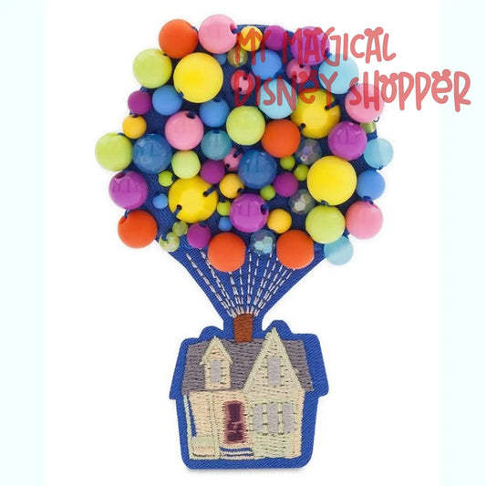 Up House with Balloons Patch - PatchD