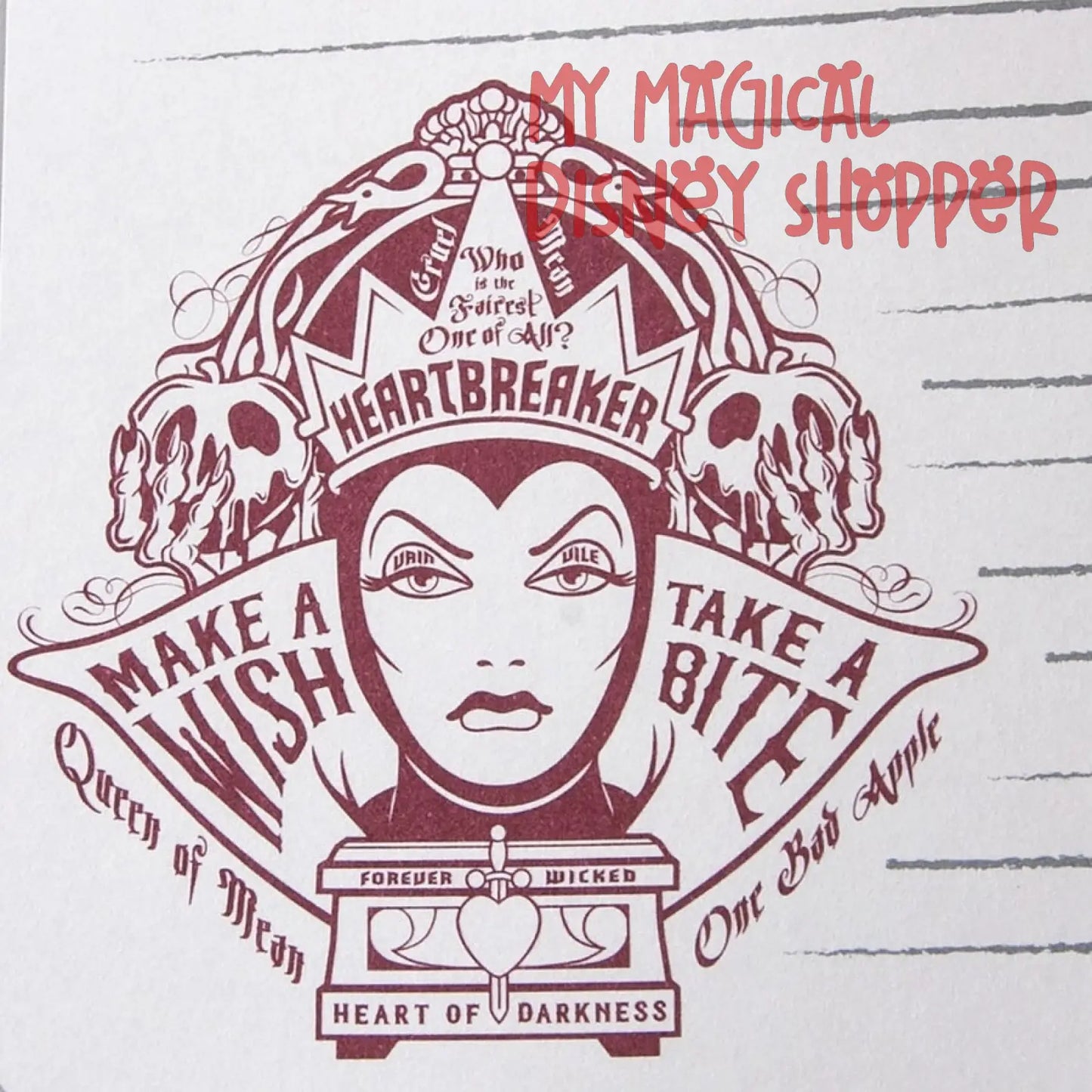 Up to No Good Disney Villains Journal - Evil Queen, Maleficent, Dr. Facilier, Ursula & Hades