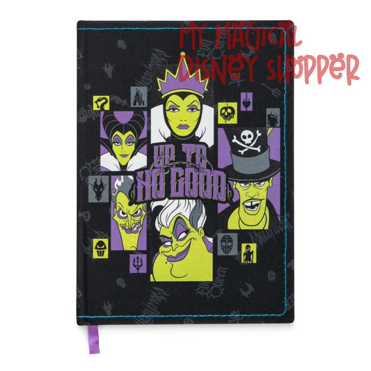Up to No Good Disney Villains Journal - Evil Queen, Maleficent, Dr. Facilier, Ursula & Hades
