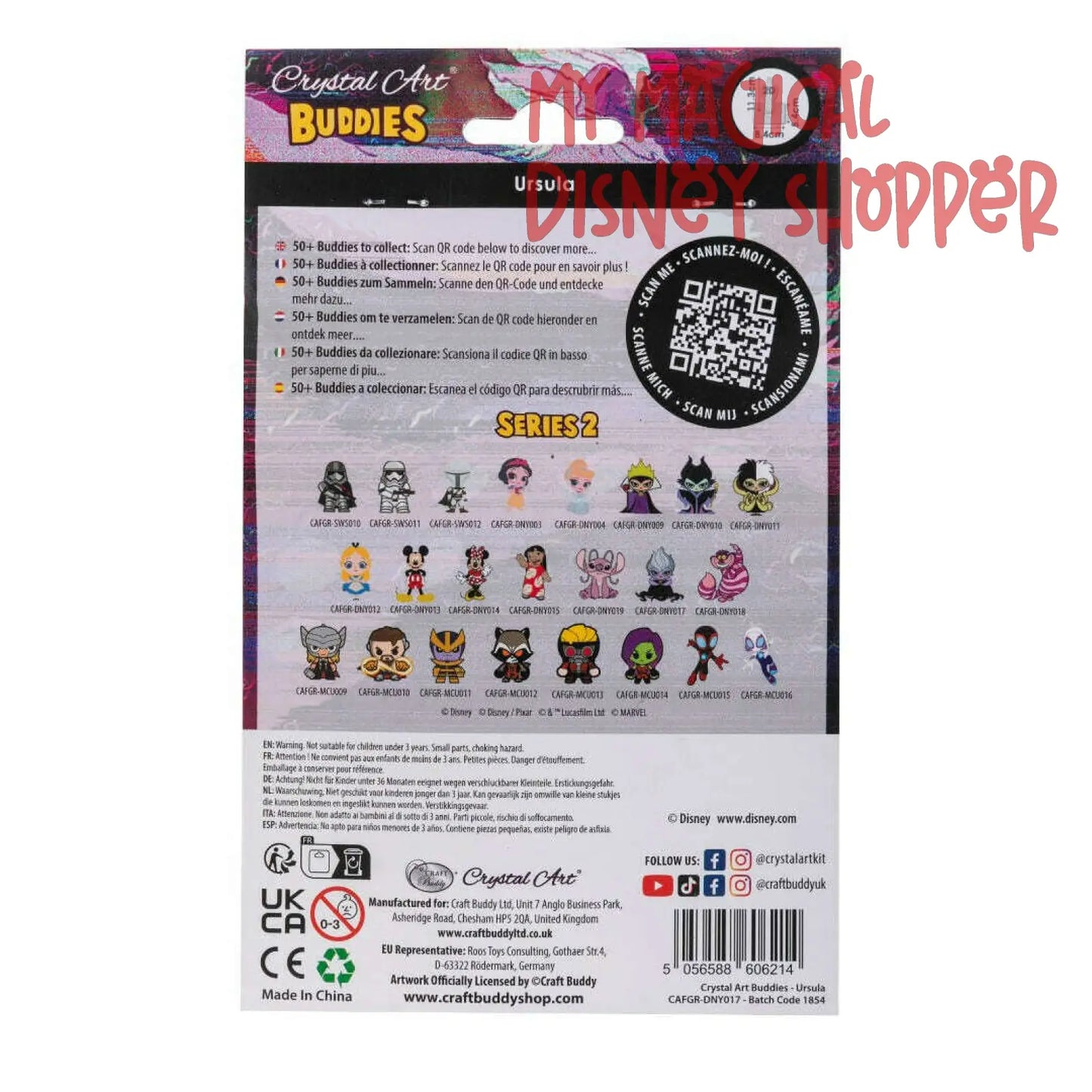 Ursula Crystal Art Buddies Kit