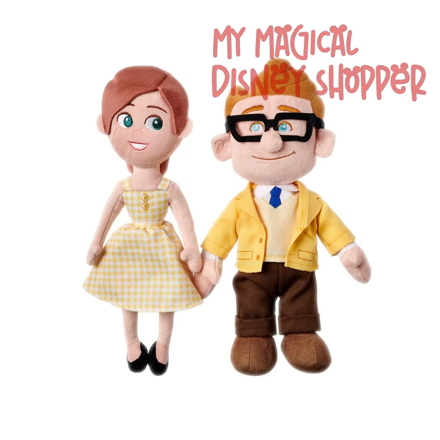 Valentine's Day Carl And Ellie From Up Disney Plush Set