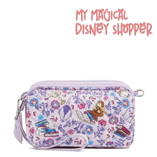 Vera Bradley + Disney Belle Floral All in One Crossbody
