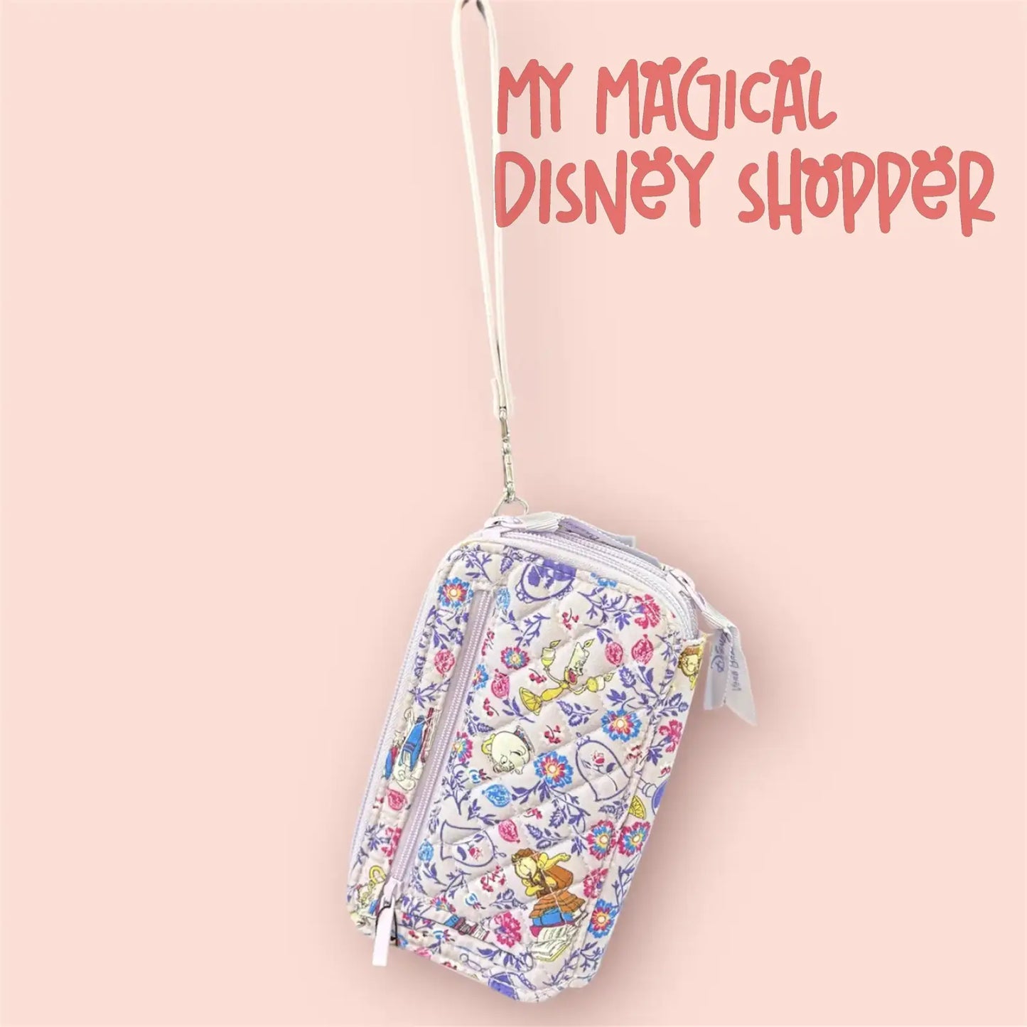 Vera Bradley + Disney Belle Floral All in One Crossbody