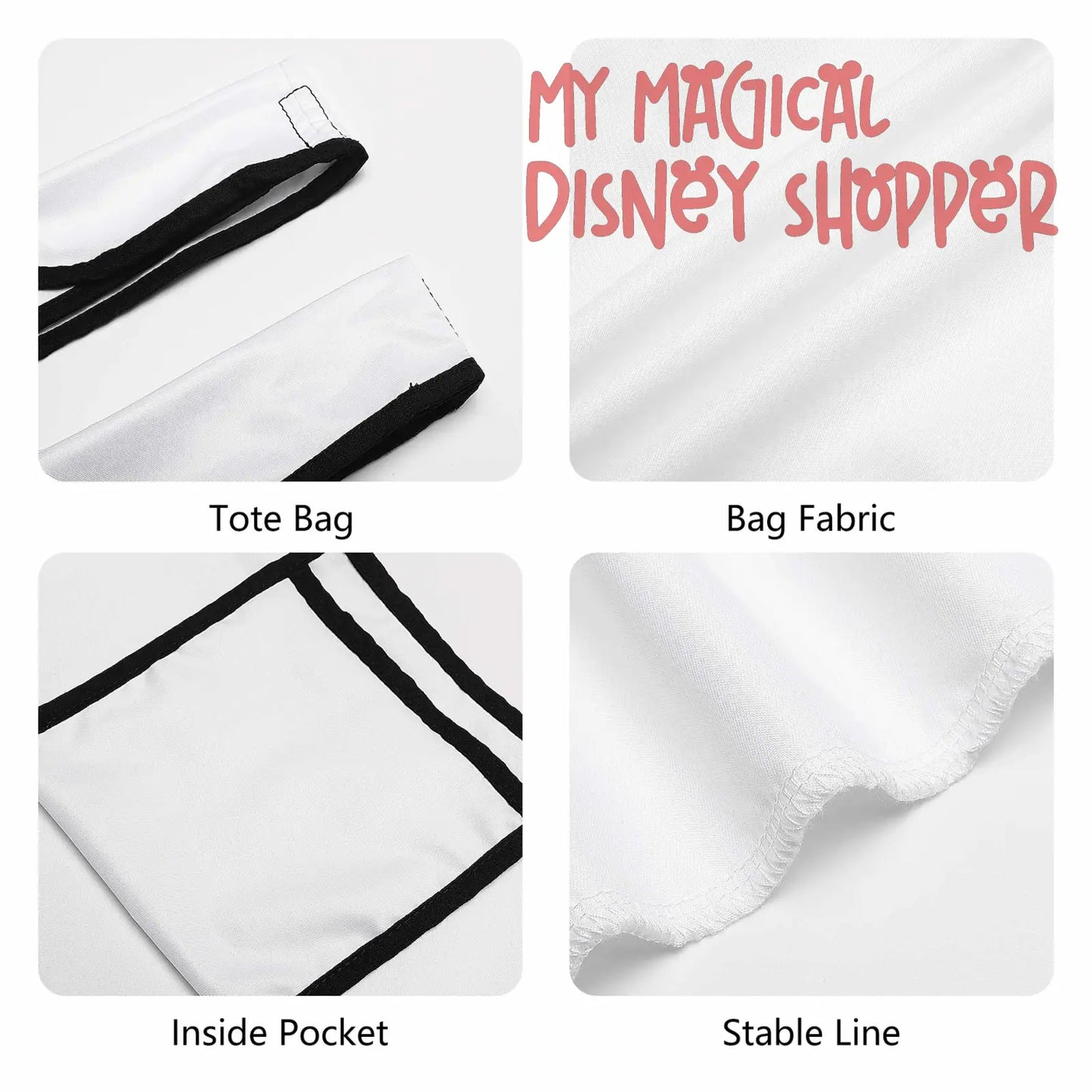 Very Merry Christmas Mouse 3 Pack of Grocery Bags