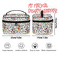 Very Merry Christmas Mouse  All-Over Print Leather Cosmetic Bag