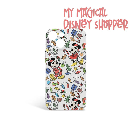 Very Merry Christmas Mouse iPhone 13 Mini Phone Case