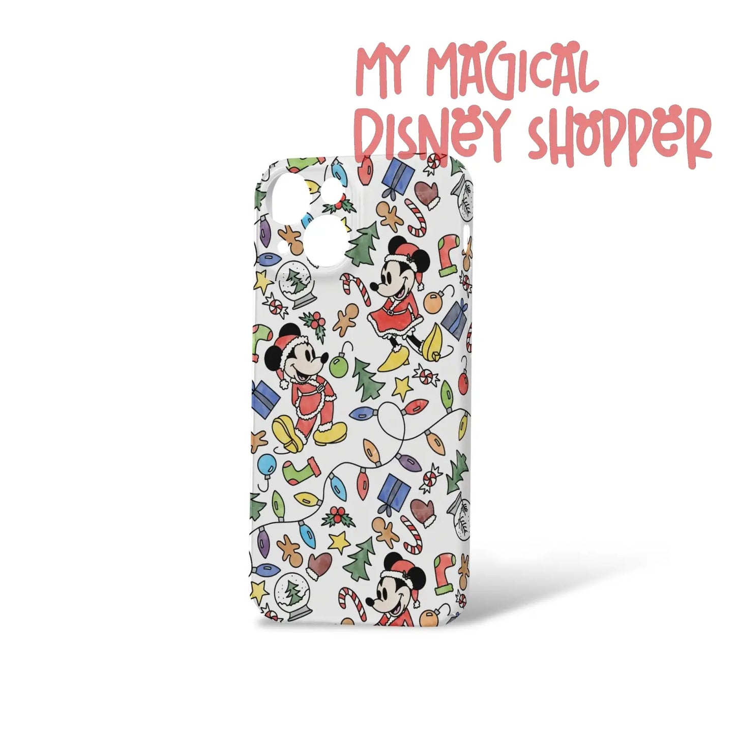 Very Merry Christmas Mouse iPhone 13 Mini Phone Case