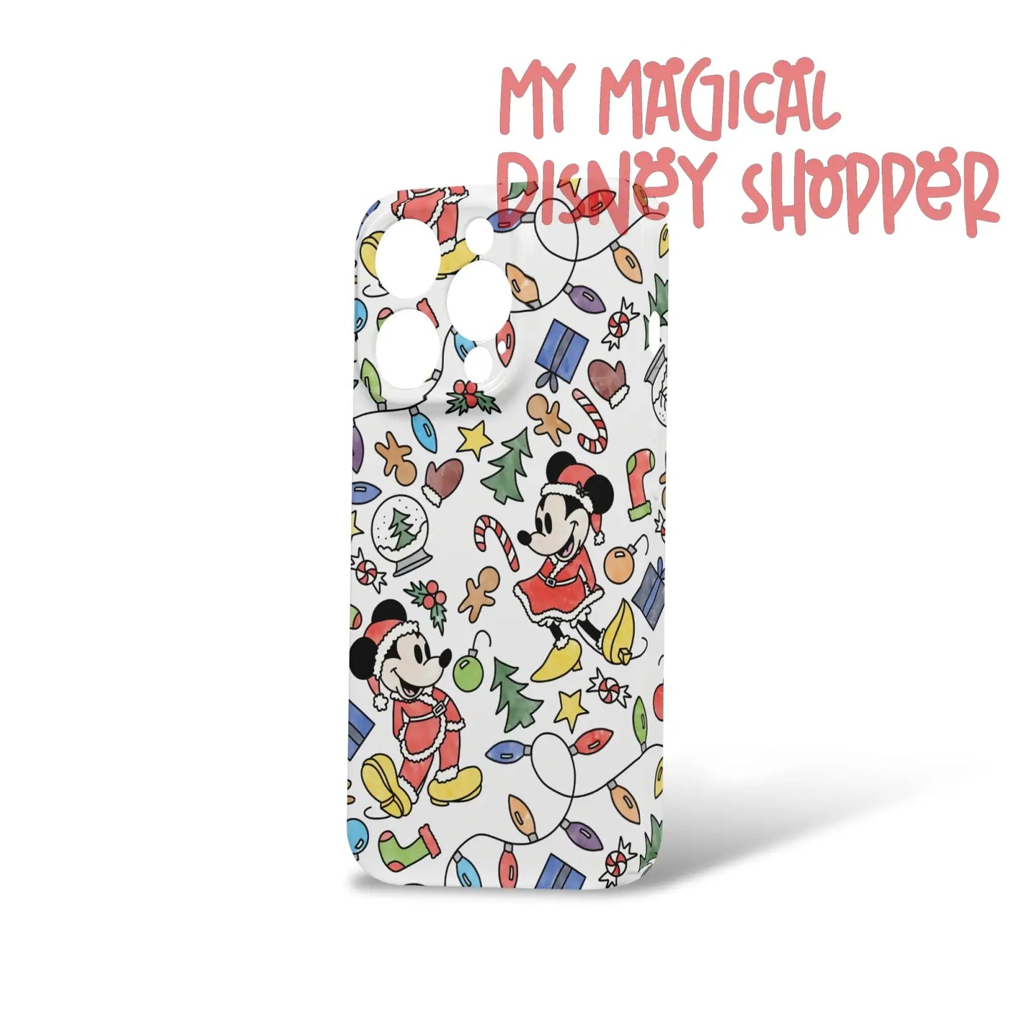Very Merry Christmas Mouse iPhone 14 Pro Phone Case