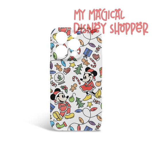 Very Merry Christmas Mouse iPhone 14 Pro Phone Case