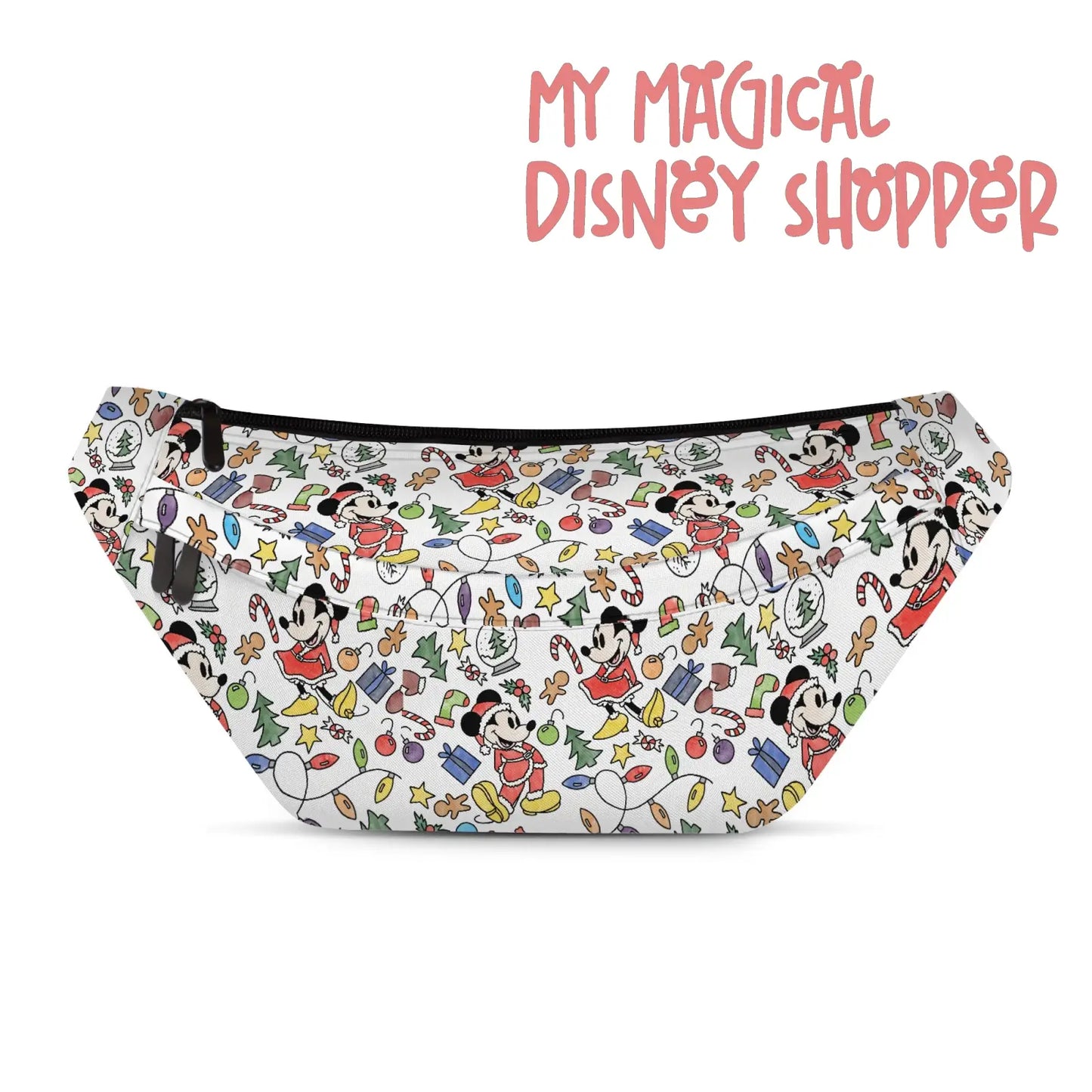 Very Merry Christmas Mouse Large Sling Bag