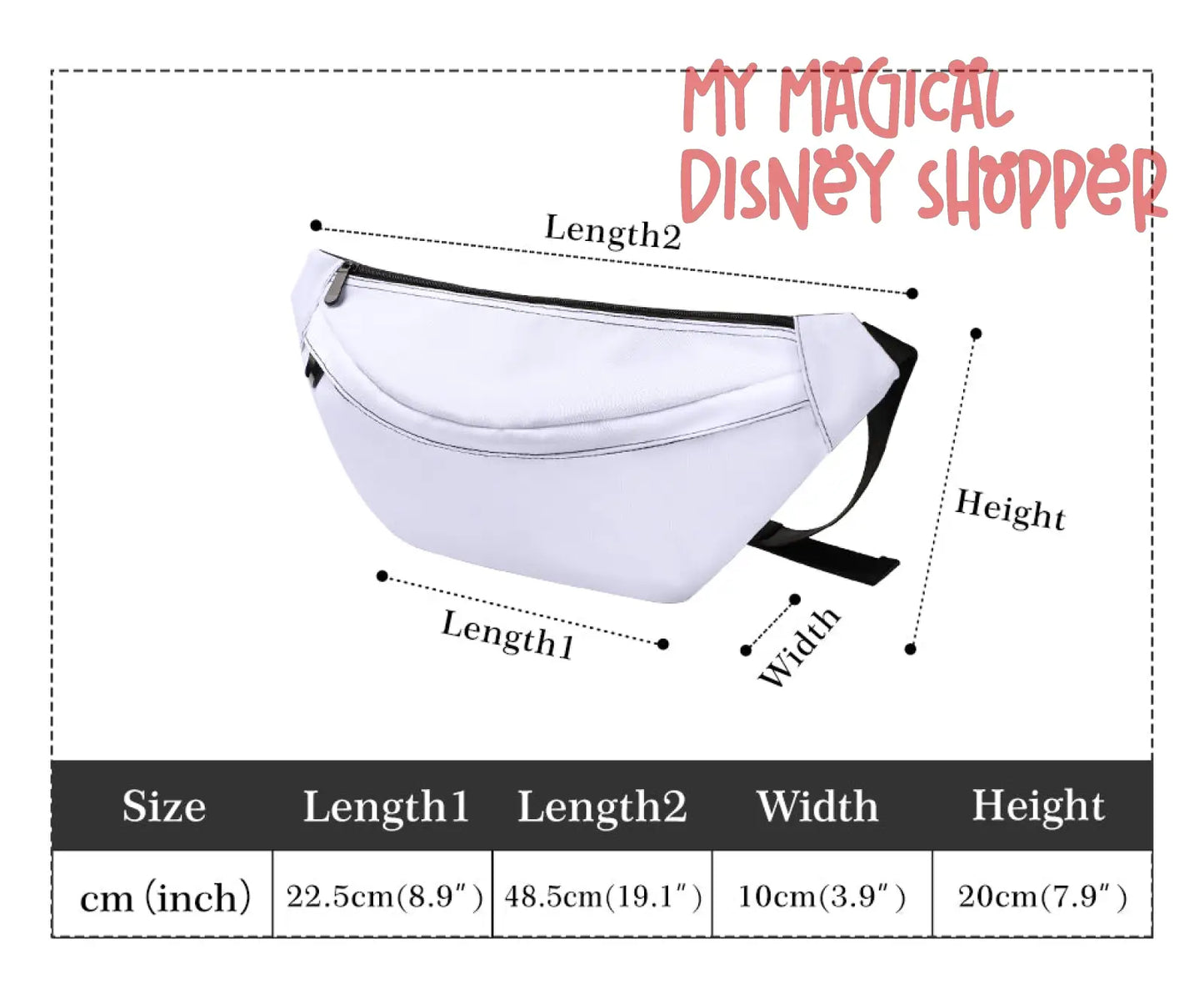 Very Merry Christmas Mouse Large Sling Bag