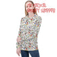 Very Merry Christmas Mouse Womens All Over Print Crew Neck Streetwear Sweatshirt