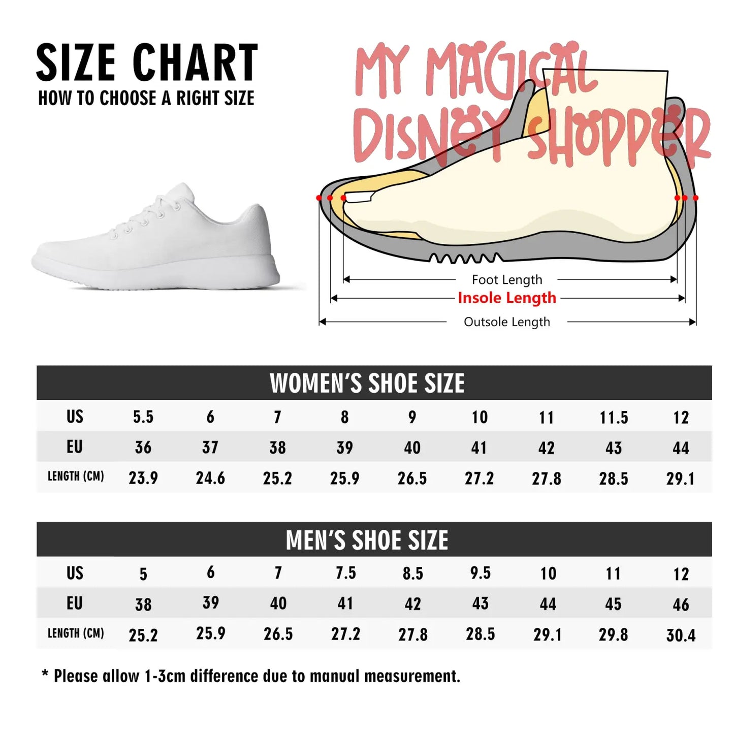 Very Merry Christmas Party Mouse Adults Soft EVA & Jersey Fleece Fabric for Flat Tennis Shoes Athletic Shoes