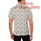 Very Merry Christmas Party Mouse  Mens Button Up Short Sleeve Golf Casual Business Polo Shirts