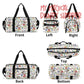 Very Merry Christmas Party Mouse Sports Luggage Bag Gym Duffle Bag
