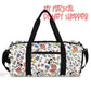 Very Merry Christmas Party Mouse Sports Luggage Bag Gym Duffle Bag
