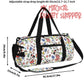 Very Merry Christmas Party Mouse Sports Luggage Bag Gym Duffle Bag