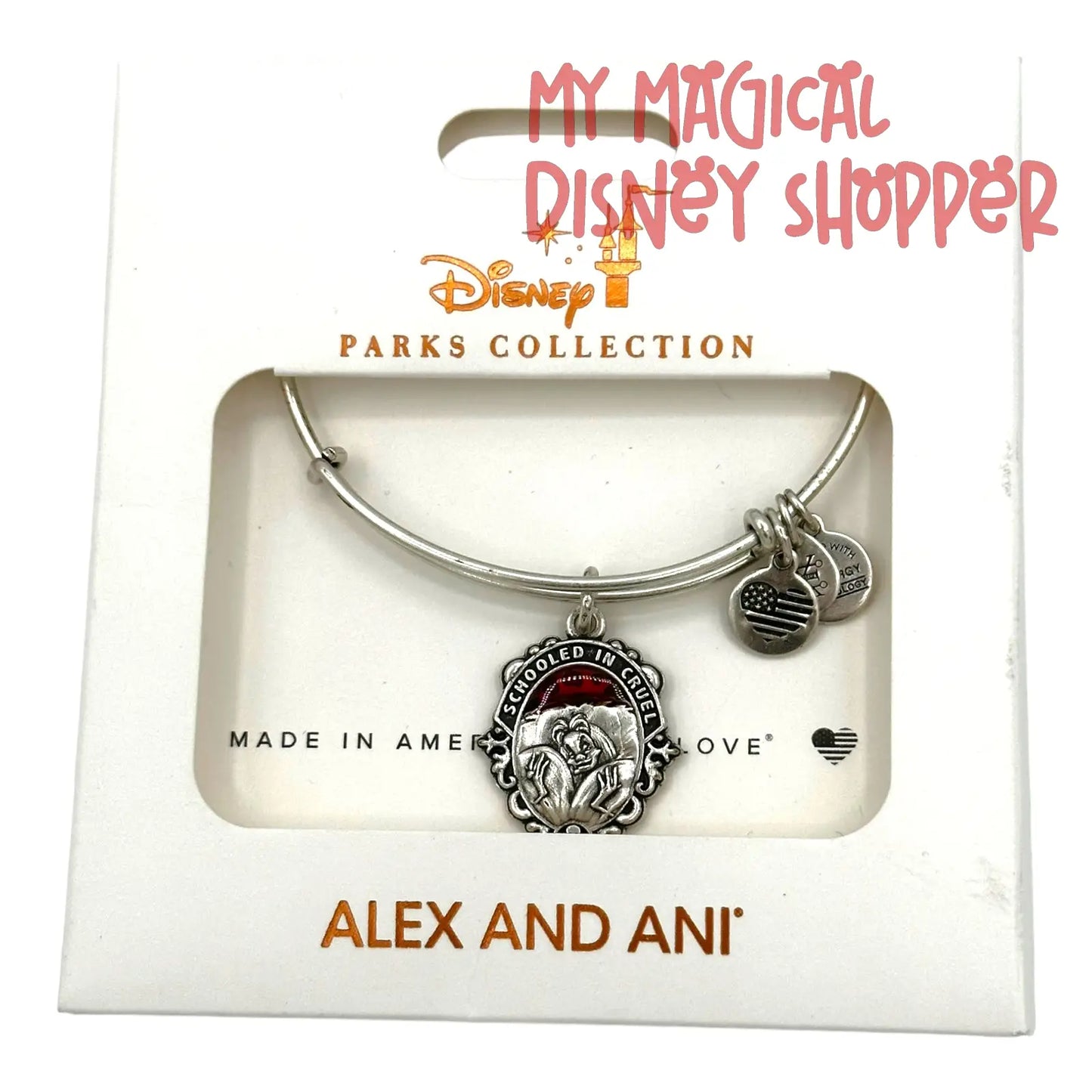 Villains - Cruella De Vil Disney Alex & Ani Bracelet