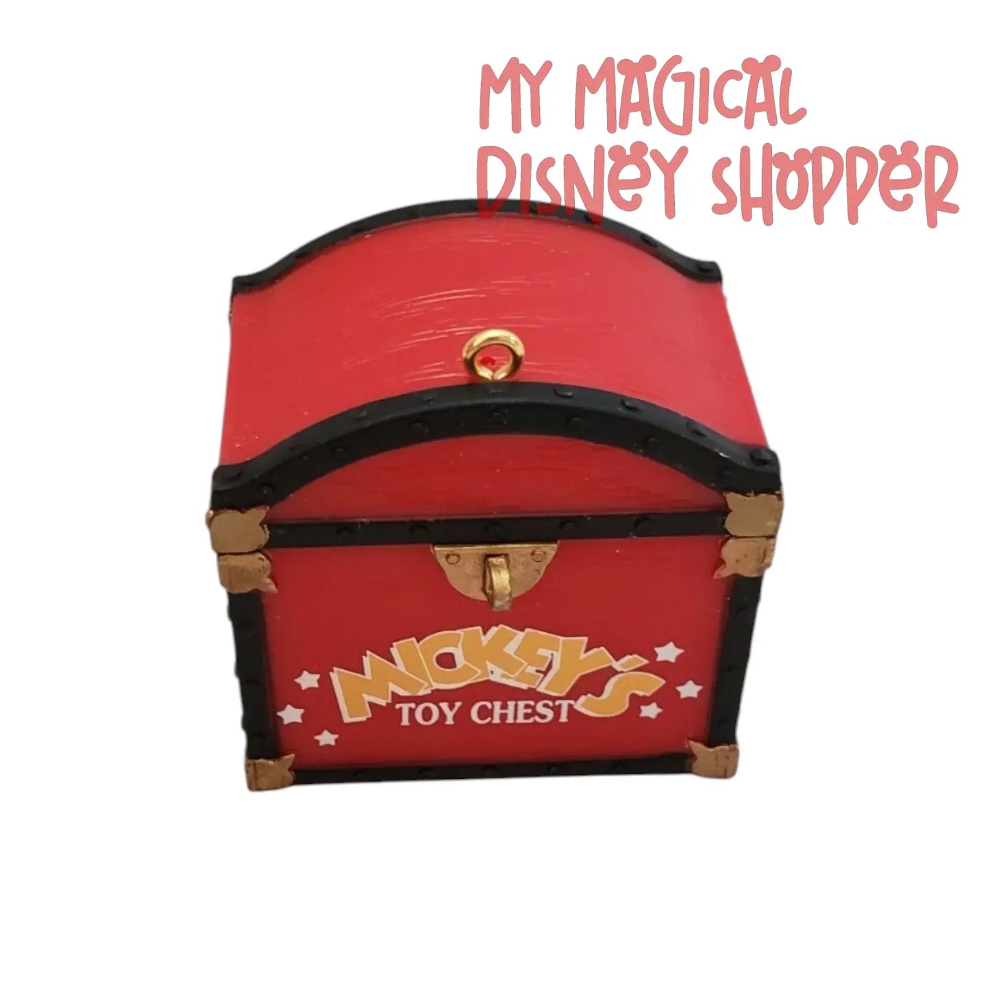 Vintage Enesco Mickey's Holiday Treasure Ornament