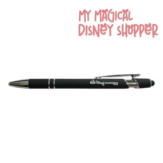 Walt Disney Imagineering Click Top Pen with Stylus - Black