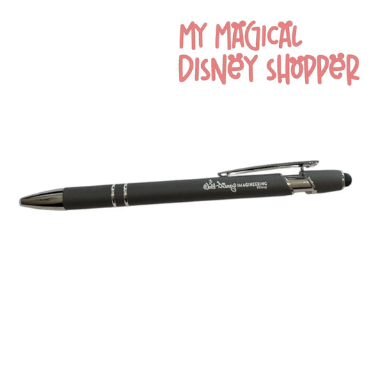 Walt Disney Imagineering Click Top Pen with Stylus - Gray