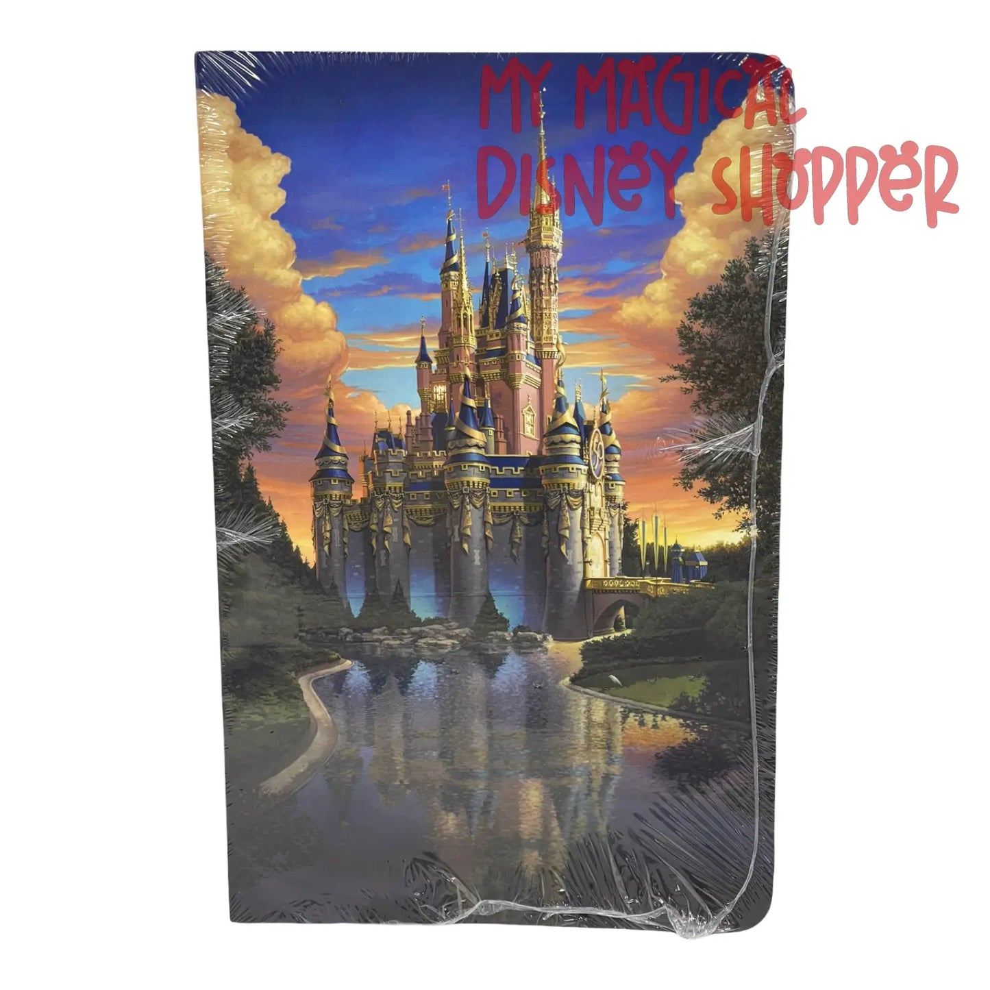 Walt Disney World 50th Anniversary Cinderella Castle Reflection Notebook