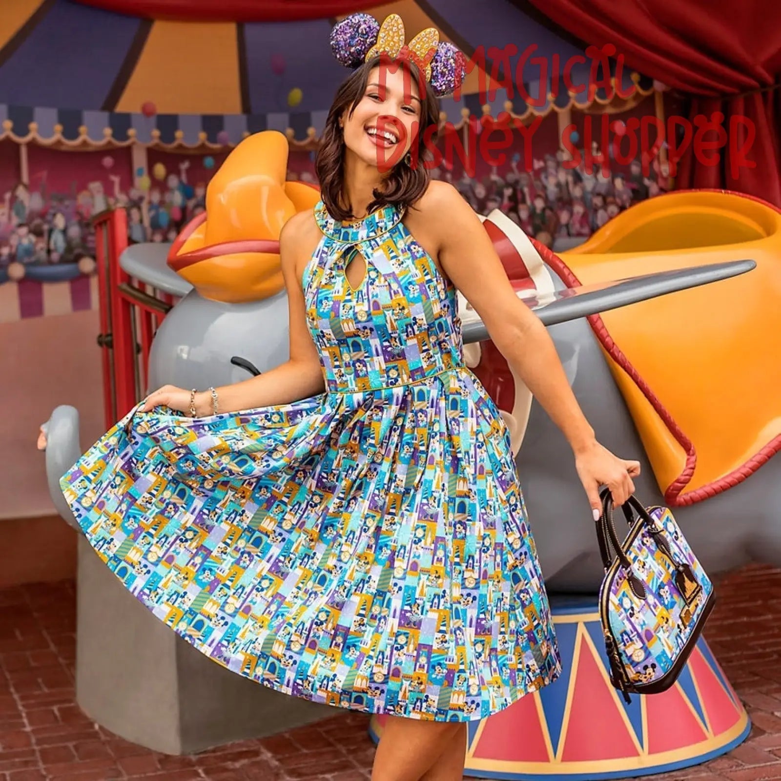 Mickey Mouse Disney Print Dress Ladies Disney Mickey And Friends Toddler/Kid Girl Mickey Mouse Graffiti Mickey Mouse Disney Print Dress Ladies Disney Mickey And Friends Toddler/Kid Girl Mickey Mouse Graffiti